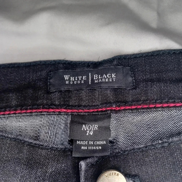 White House Black Market black jeans - Picture 5 of 13